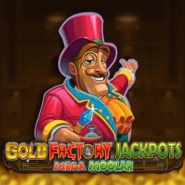 Jackpots logo of Gold Factory Jackpots Mega Moolah from Aurum Signature Studios at Bol Casino
