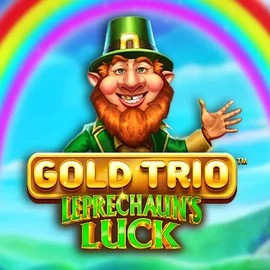 Gold Trio Leprechaun's Luck logo by Playtech at Bol Casino