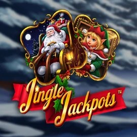 Jingle Jackpots slot logo by Dragon Gaming at Bol Casino