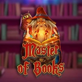 Official Slots logo: Master of Books by Swintt at Bol Casino