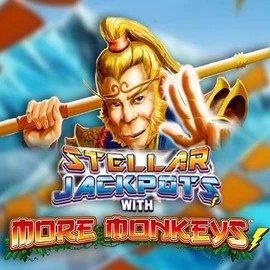 Play the Stellar Jackpots with More Monkeys slot by Lightning Box Game on Bol Casino